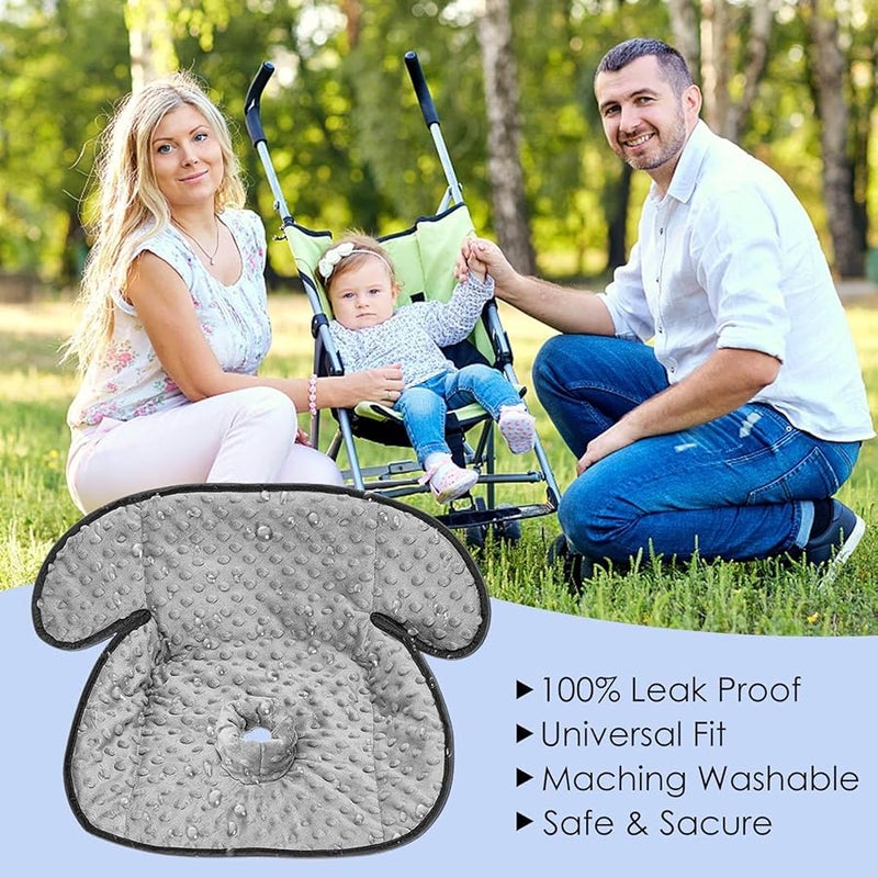 وسادة بول مقاومة للانزلاق ومقاومة للماء لمقعد السيارة وكرسي الطعام، معدات سفر للأطفال، اللون C - Image 2